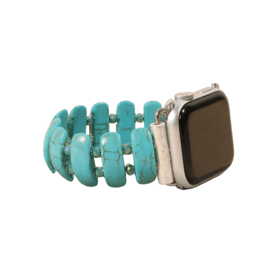 Small Natural Stones Stretch iWatch Band_01-min